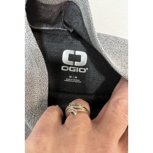 OGIO Womens M Petrol Grey Heather Transition Pullover Coors Seltzer Embroidered - Picture 9 of 12